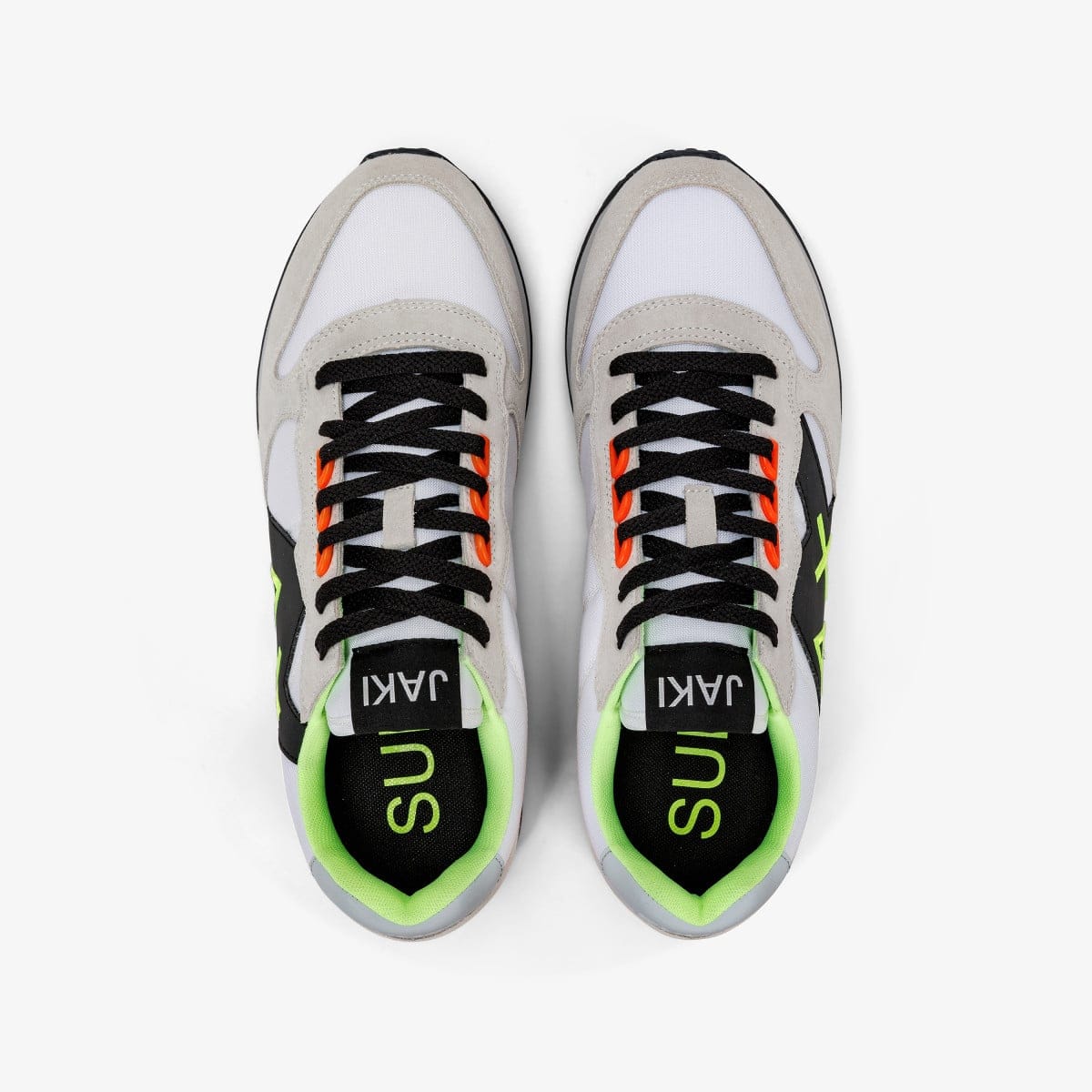 נעלי סניקרס לגבר SUN68 JAKI FLUO