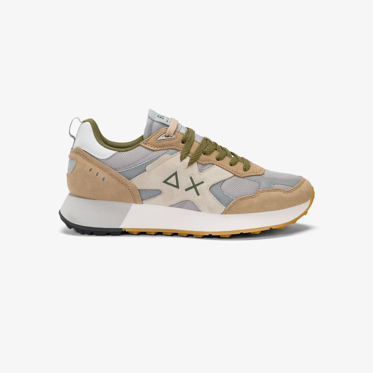 נעלי סניקרס לגבר SUN68 JAKI OUTDOOR BEIGE