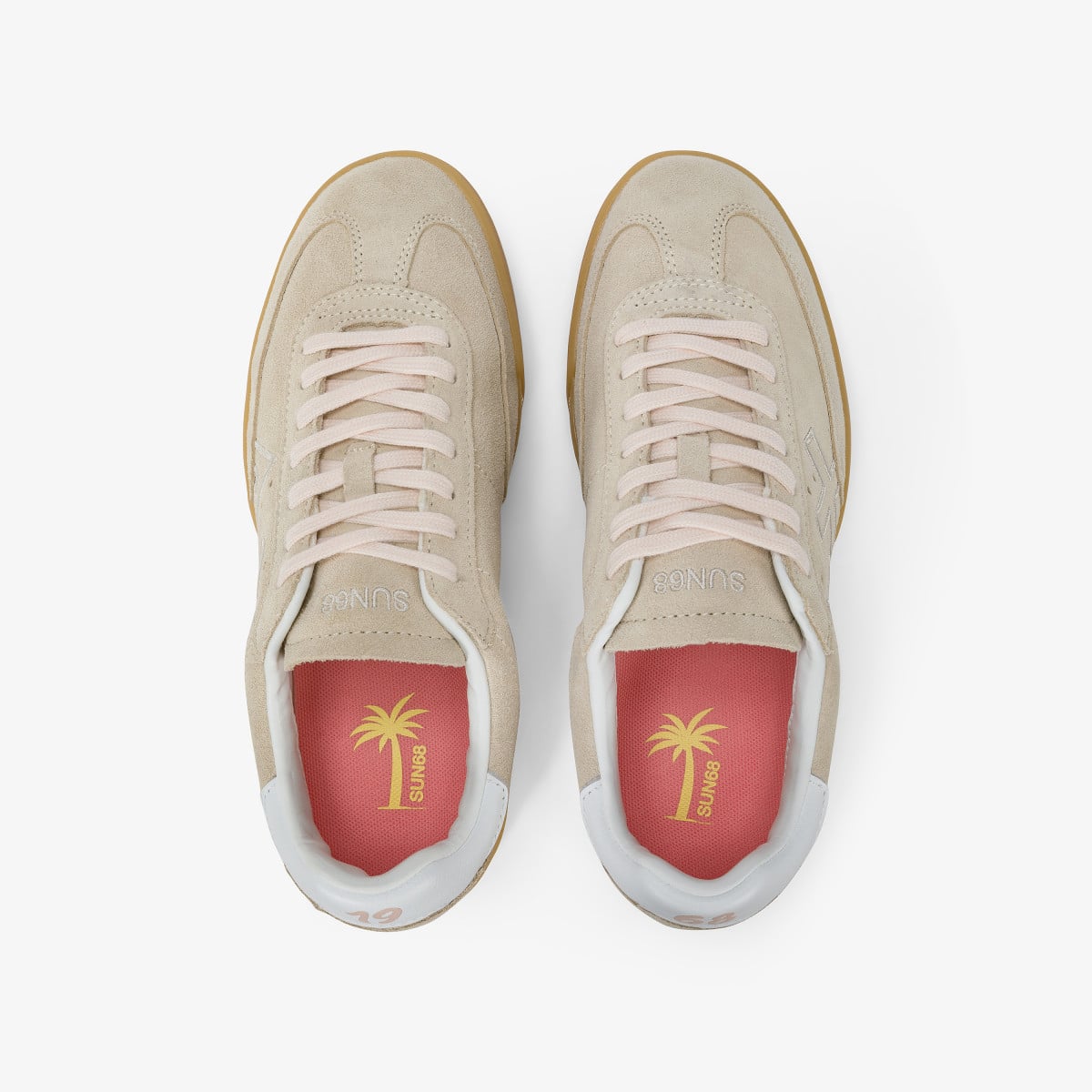 נעלי סניקרס לאישה SUN68 CALIFORNIA SUN OFF WHITE