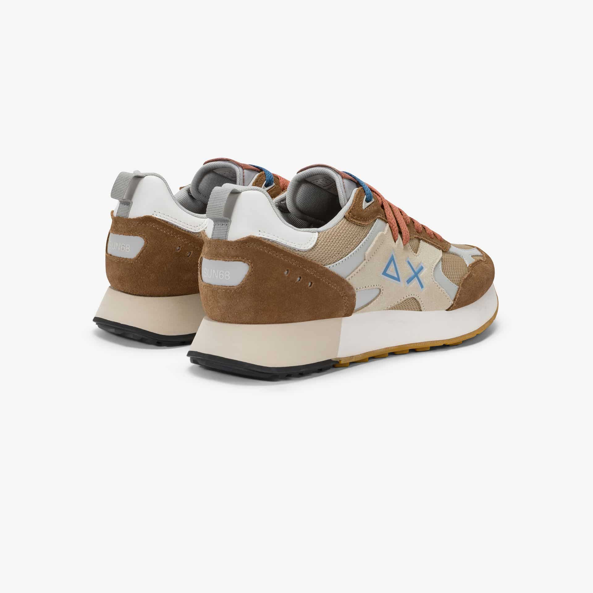 נעלי סניקרס לגבר SUN68 JAKI OUTDOOR- BROWN