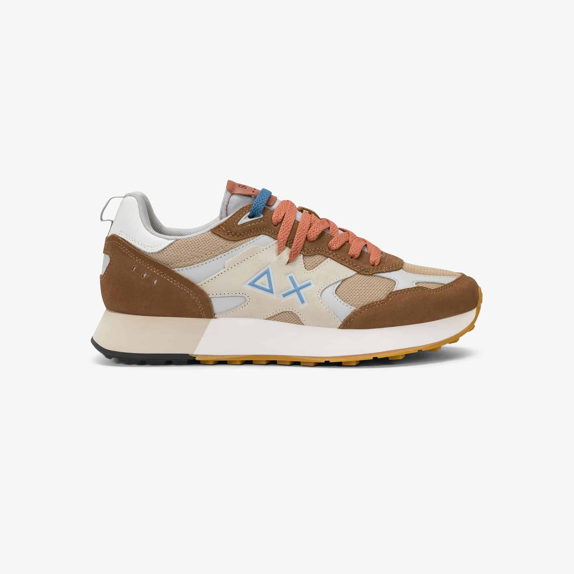 נעלי סניקרס לגבר SUN68 JAKI OUTDOOR- BROWN