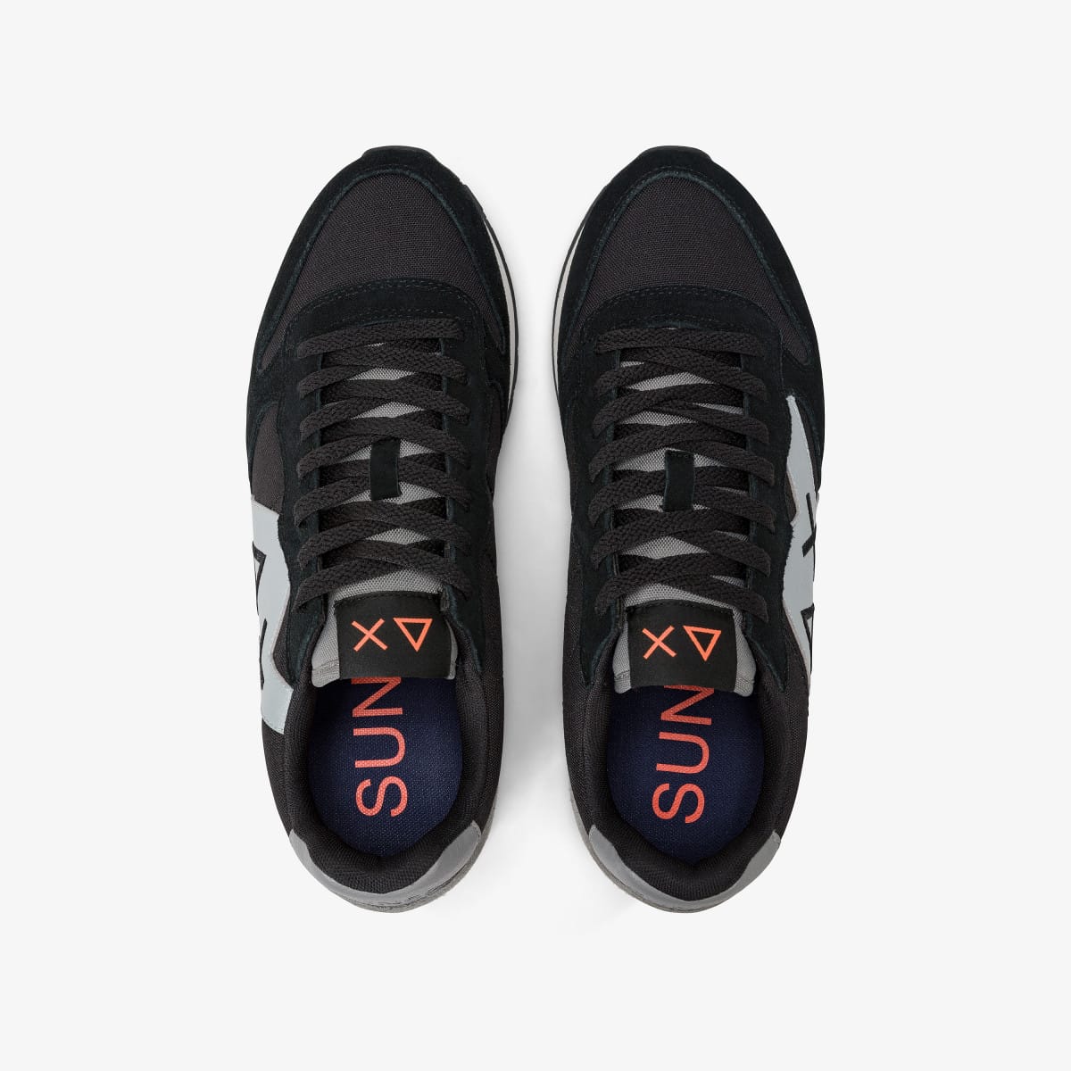 נעלי סניקרס לגבר SUN68 JAKI SOLID - Black