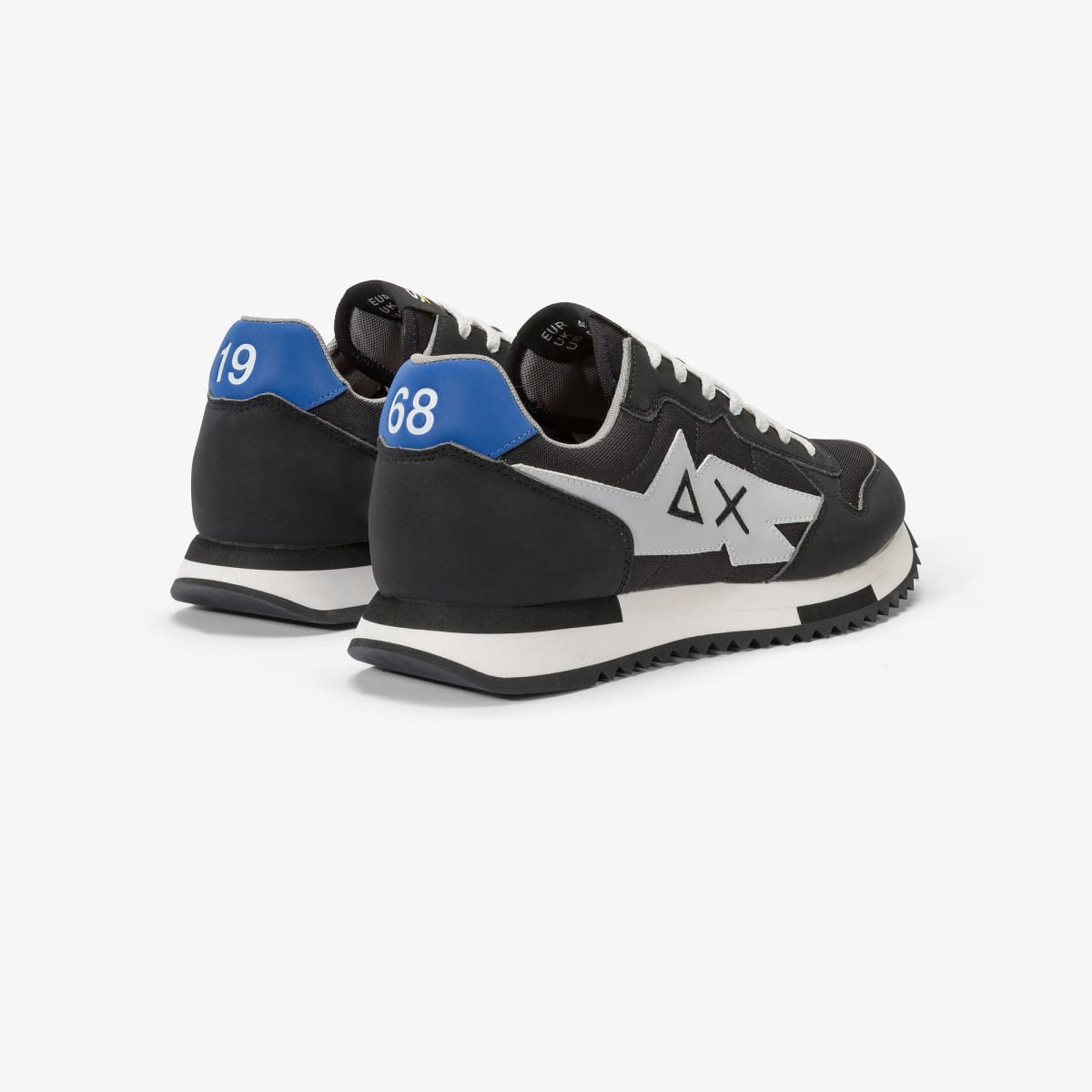 נעלי סניקרס לגבר SUN68 NIKI SOLID - Black