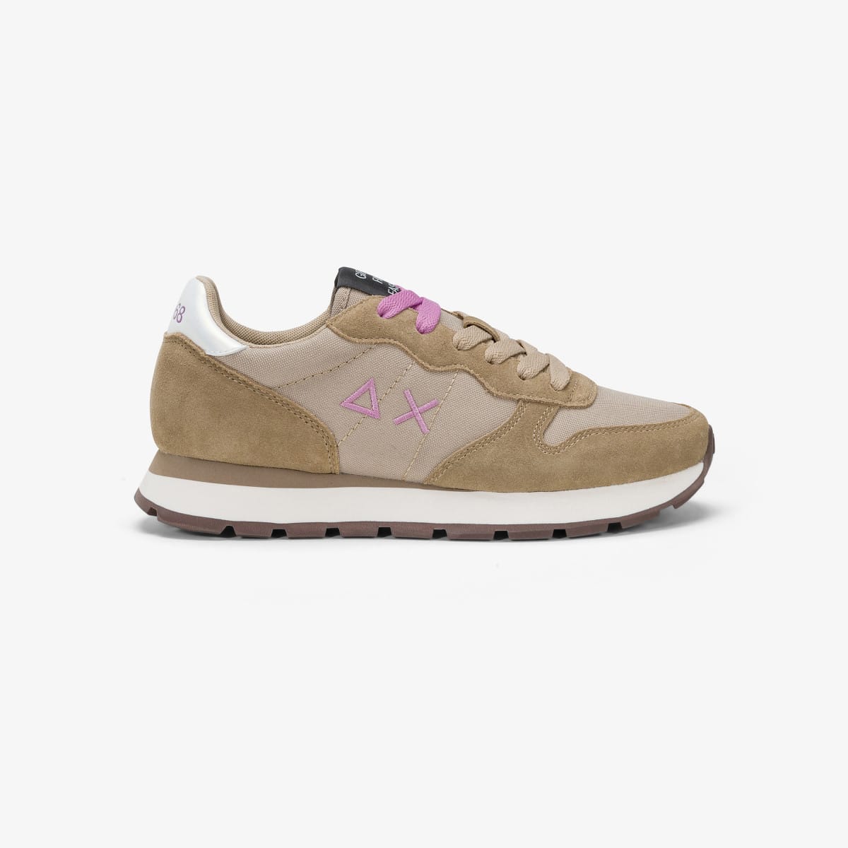 נעלי סניקרס לאישה SUN68 ALLY SOLID NYLON - Falcon
