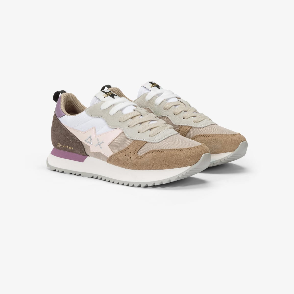 נעלי סניקרס לאישה SUN68 STARGIRL MULTICOLOR - Falcon