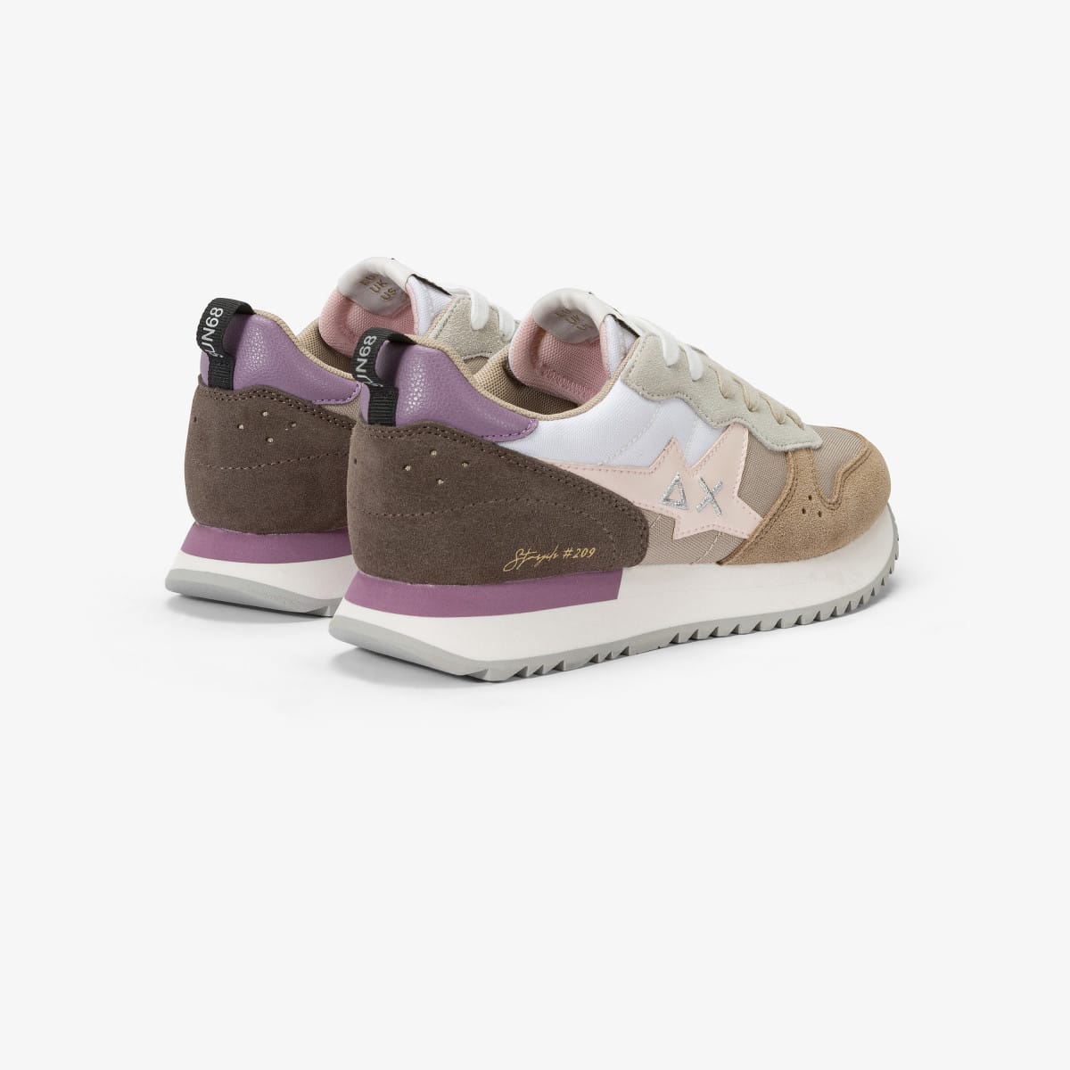 נעלי סניקרס לאישה SUN68 STARGIRL MULTICOLOR - Falcon