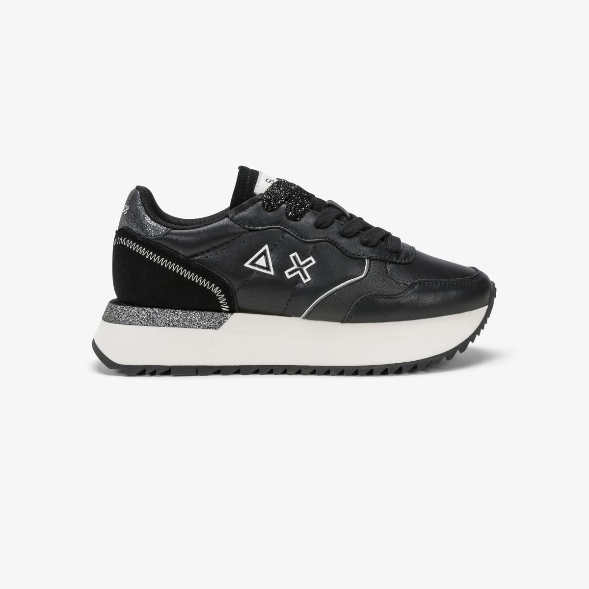 נעלי סניקרס לאישה SUN68 BIG ALLY PU - Black