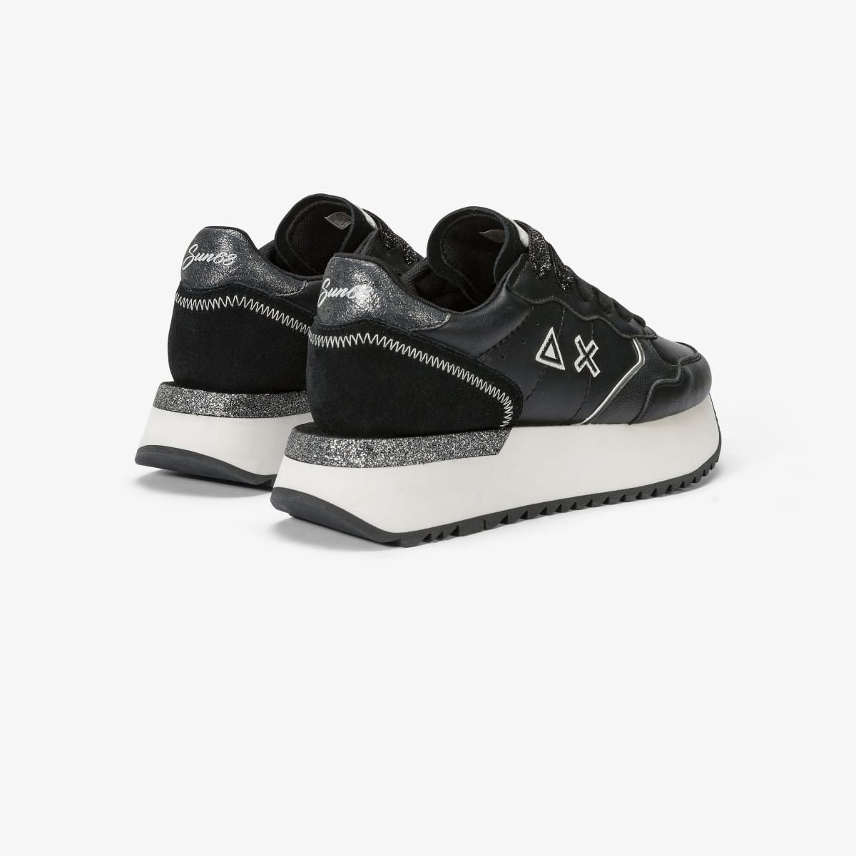 נעלי סניקרס לאישה SUN68 BIG ALLY PU - Black