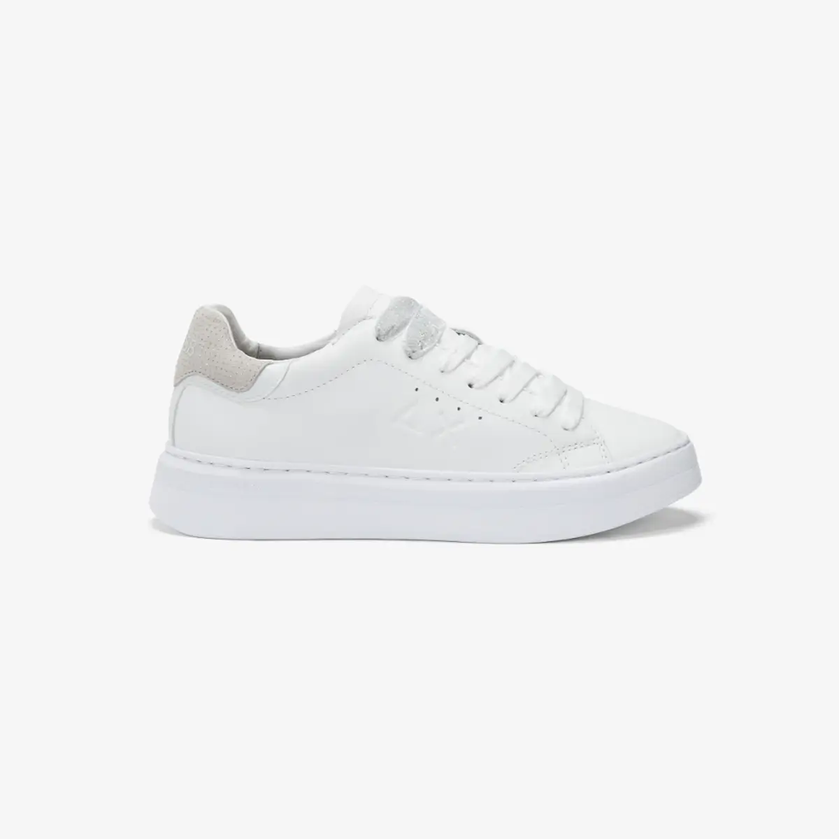 נעלי סניקרס לאישה SUN68 GRACE LEATHER WHITE