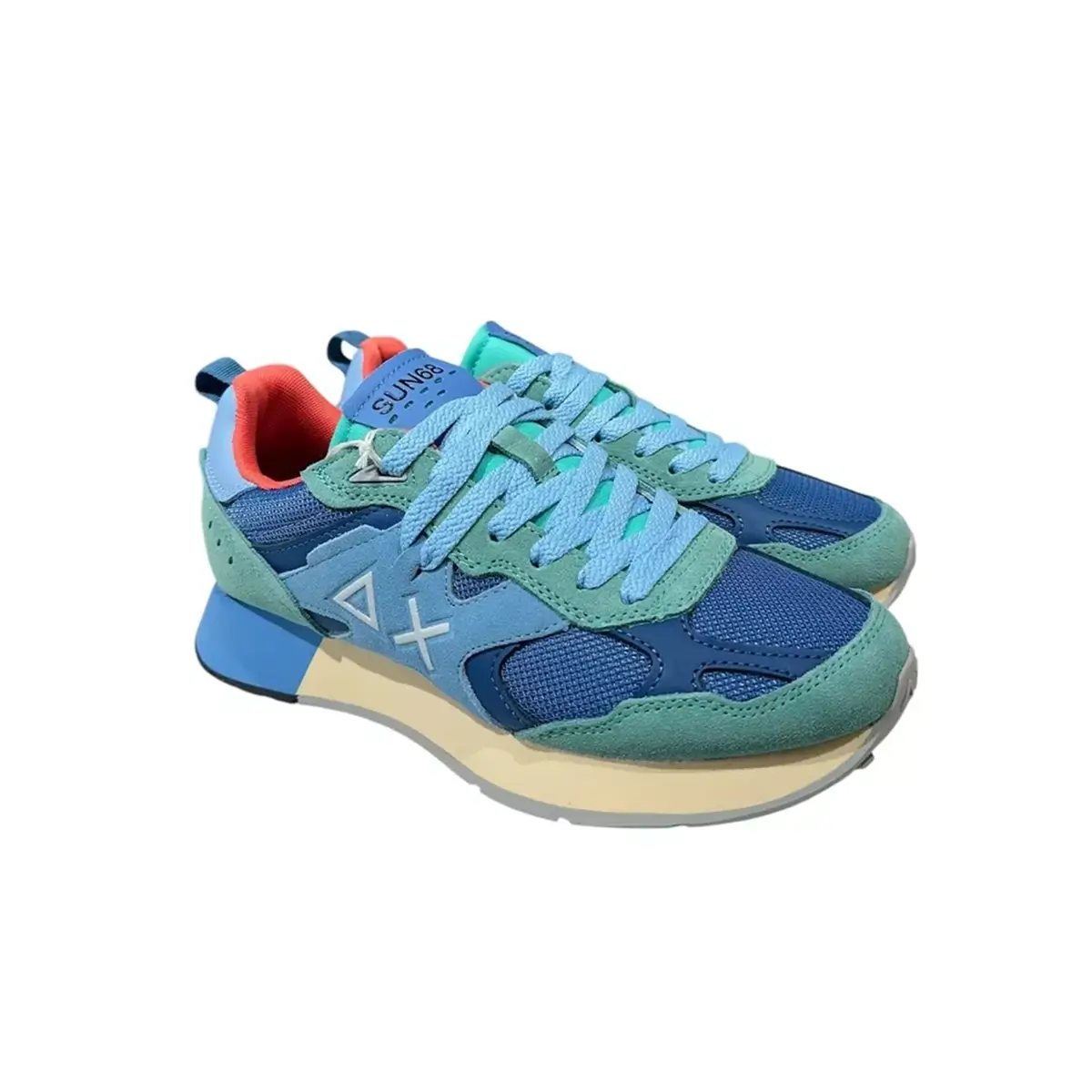 נעלי סניקרס לגבר SUN68 JAKI OUTDOOR AQUA