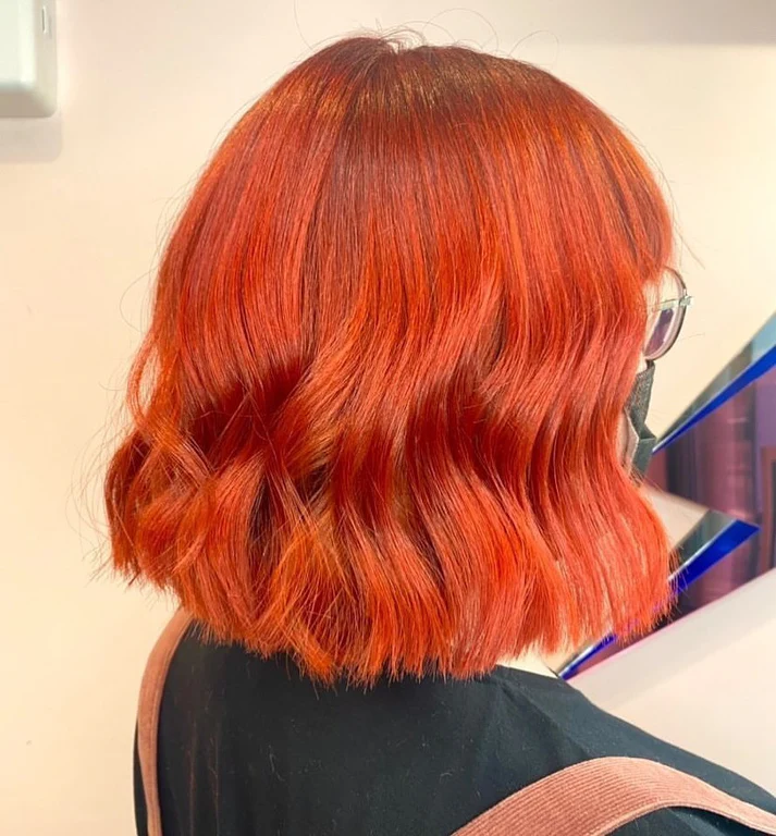 צבע שיער כתום אורנג' Orange