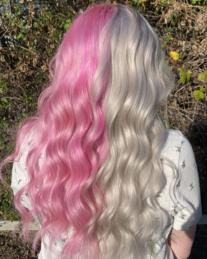 צבע שיער ורוד קנדי פלוס Candy Floss
