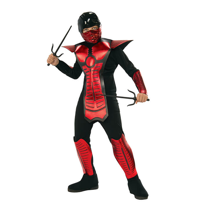 תחפושת נינג'ה אדום לילדים